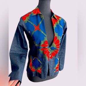 Vintage 70s artistry blazer.